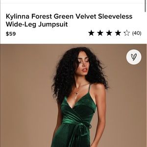 Green Lulu's Jumpsuit